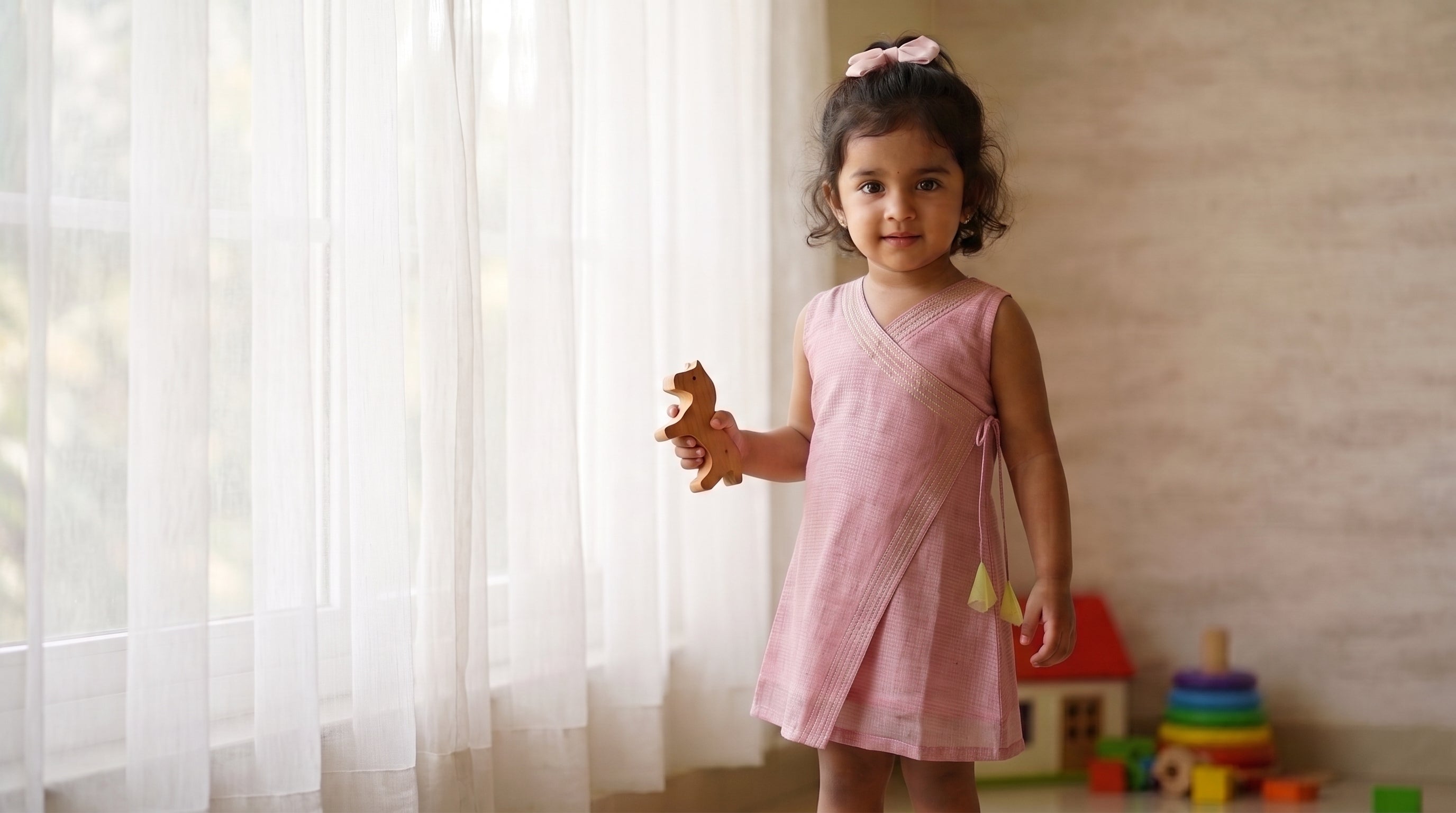 Blush Petal Girls Dress