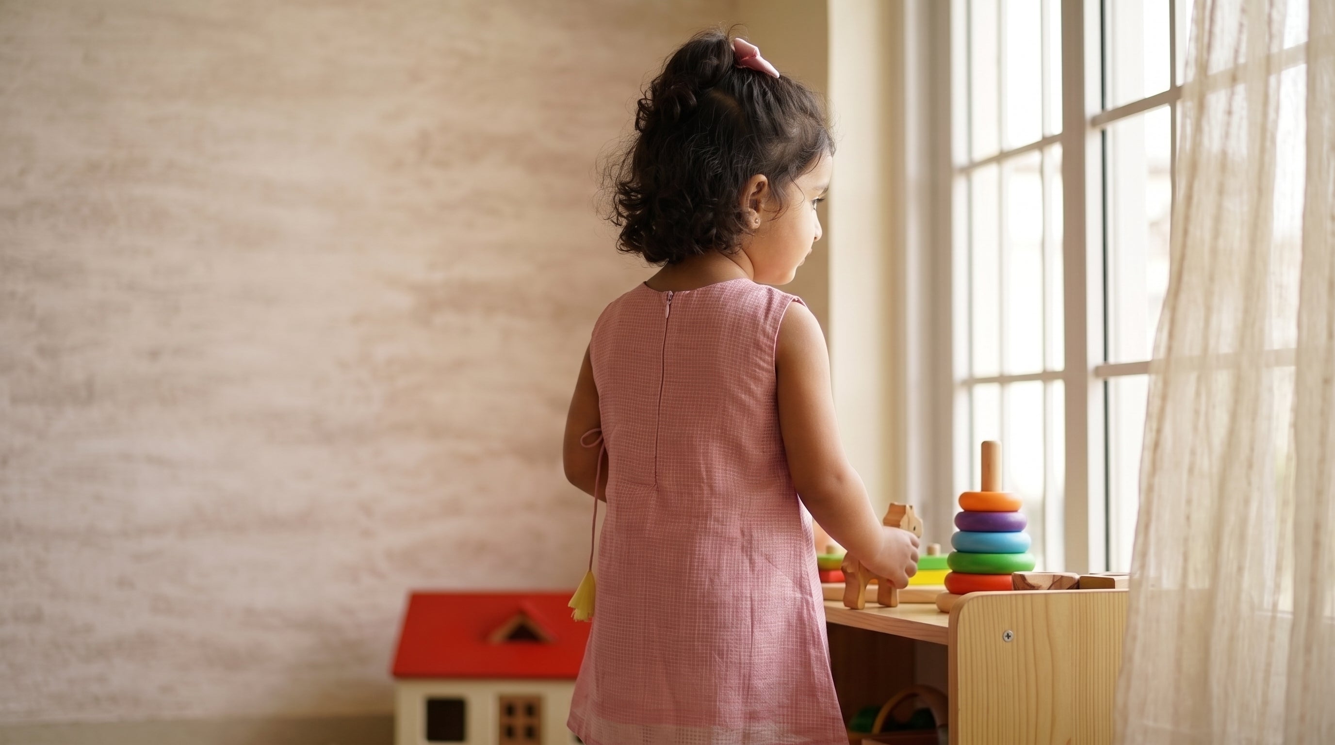 Blush Petal Girls Dress