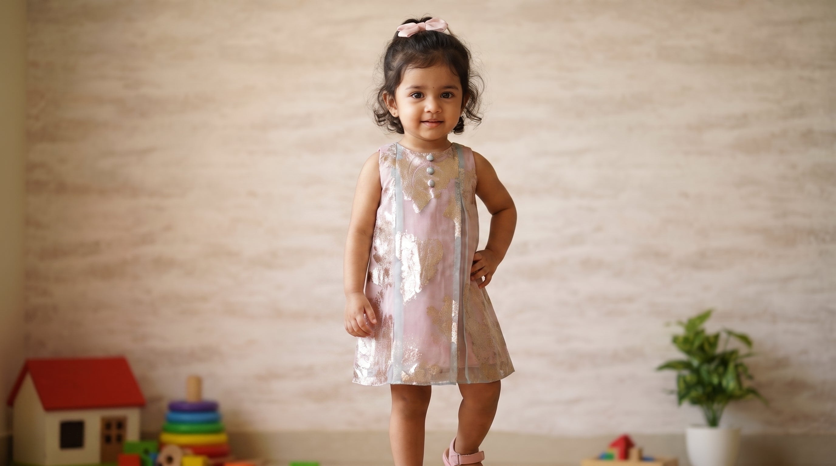 Blush Aura Girls Dress