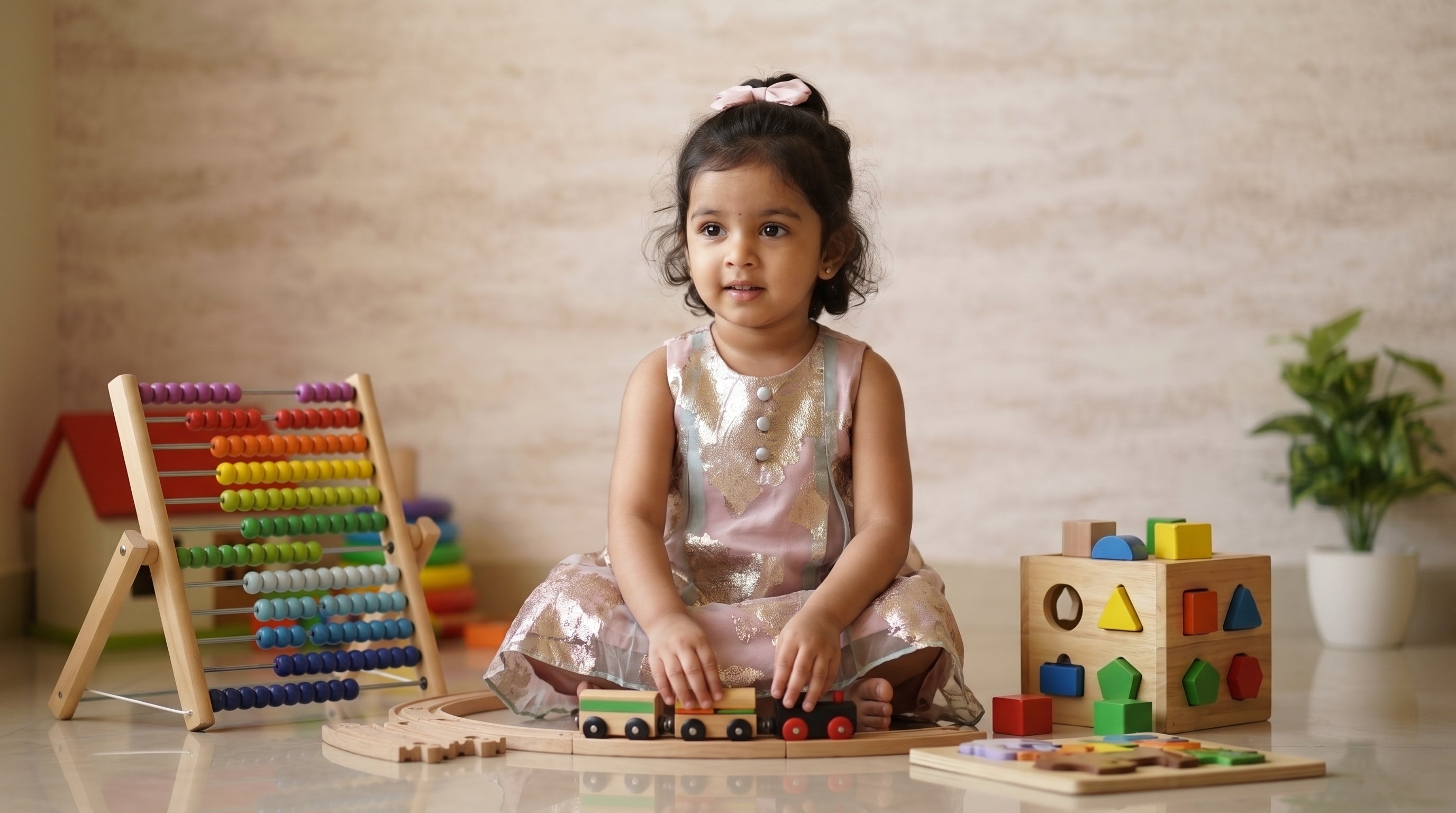 Blush Aura Girls Dress